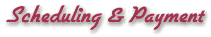 Scheduling & Payment